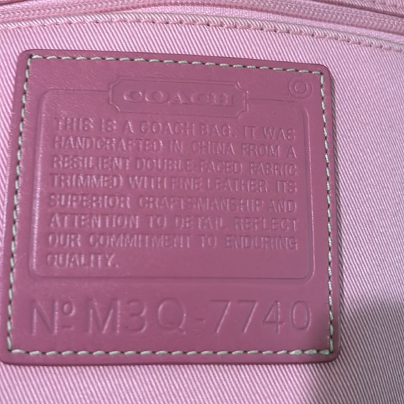 Coach canvas bucket bag - Picture 9 of 11